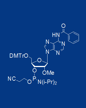 5′-ODMT-2’-OMe N-Bz adenosine amidite