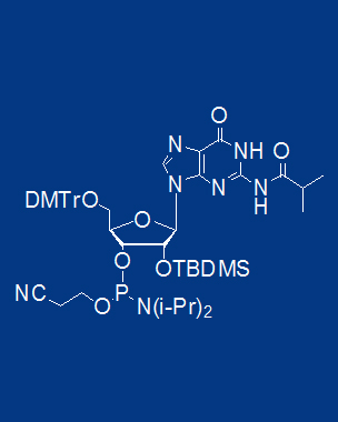 5′-ODMT-2’-OTBDMS-N-iBu guanosine amidite